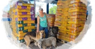 2,3 Tonnen Hundefutter Dank Feed a Dog Spendenaktion! 
