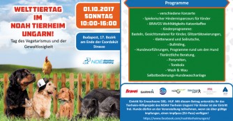 Welttiertagsveranstaltung in NO&Eacute; am 01.10.2017