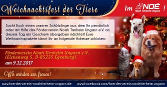 Weihnachtsfest der Tiere 2017